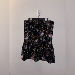 A New Day Floral Skirt